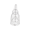 ESSCHERT DESIGN Topiary Frame - Rabbit