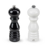 PEUGEOT Paris Salt/Pepper Mill Set Black & White Duo - 18cm