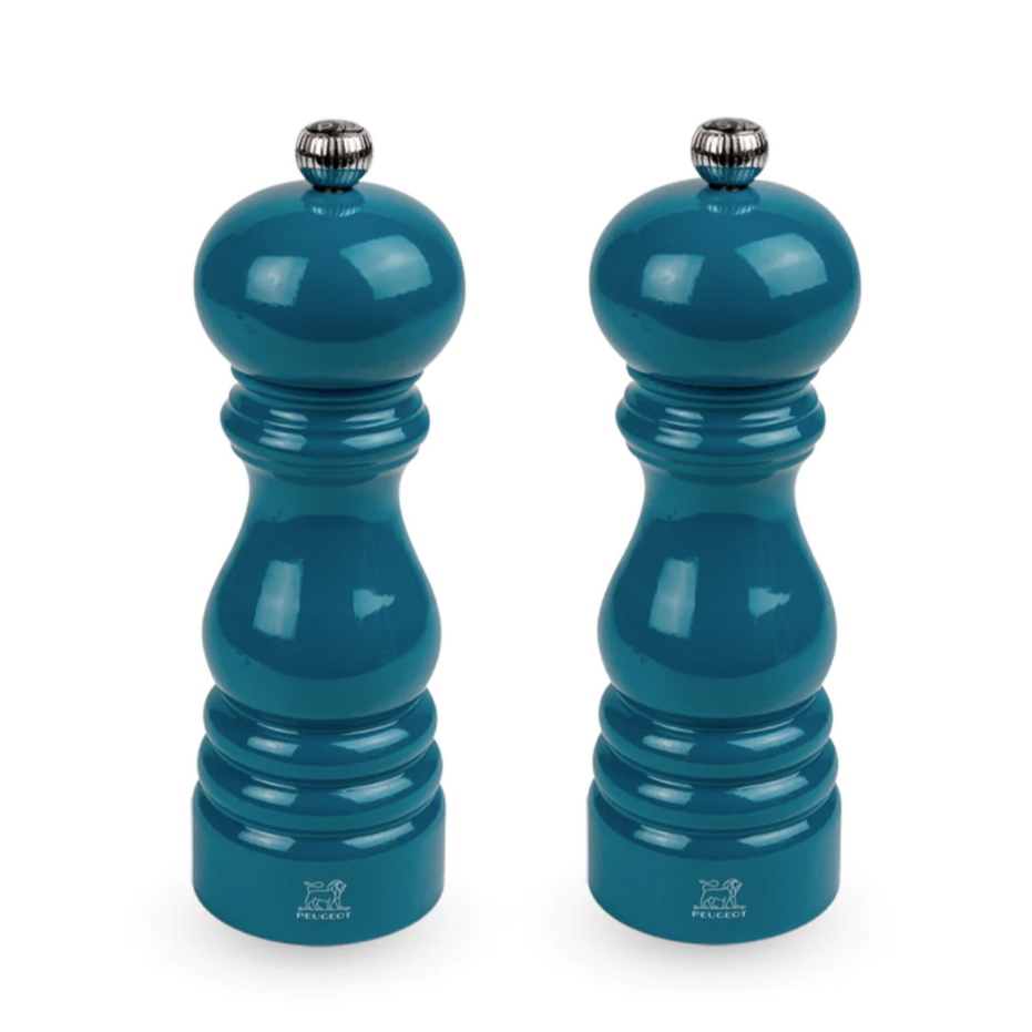 Load image into Gallery viewer, PEUGEOT Paris Salt/Pepper Mill Set Pacific Blue - 18cm