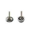 PEUGEOT Paris Salt/Pepper Mill Set Pearl and Taupe - 18cm