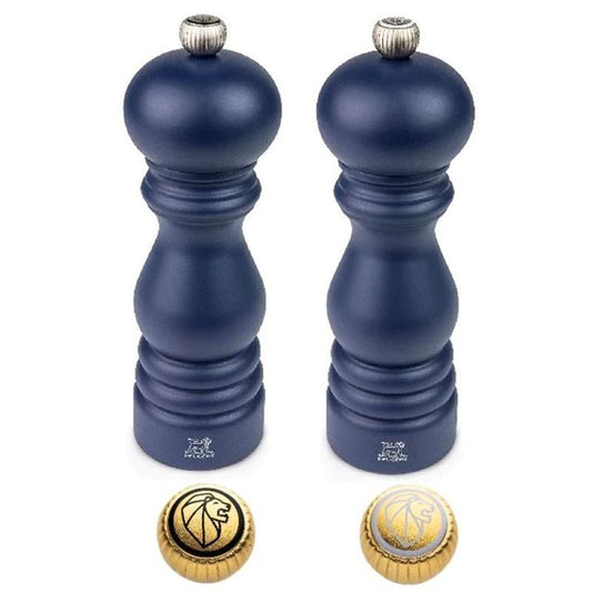PEUGEOT Paris Salt/Pepper Mill Set Deep Blue Duo - 18cm