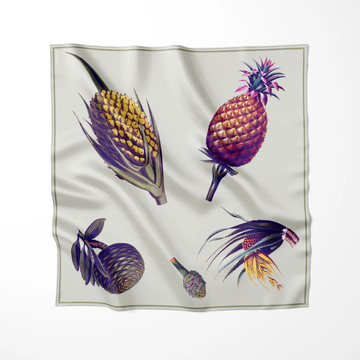 ARTIFACT Square Silk Scarf - Pomona Grove