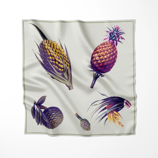 ARTIFACT Square Silk Scarf - Pomona Grove