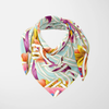 ARTIFACT Square Silk Scarf - Pomona Maze