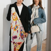 ARTIFACT Square Silk Scarf - Pomona Maze