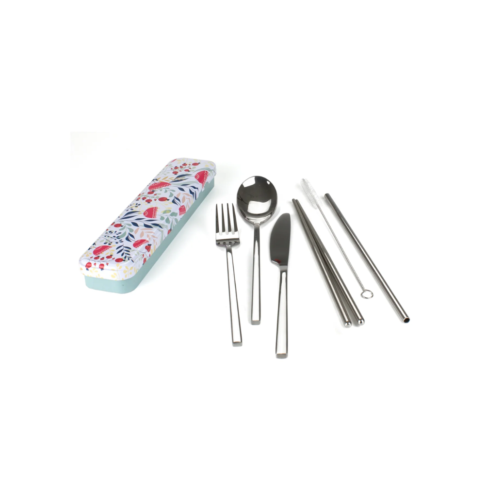 RETRO KITCHEN Carry Your Cutlery - Botanical