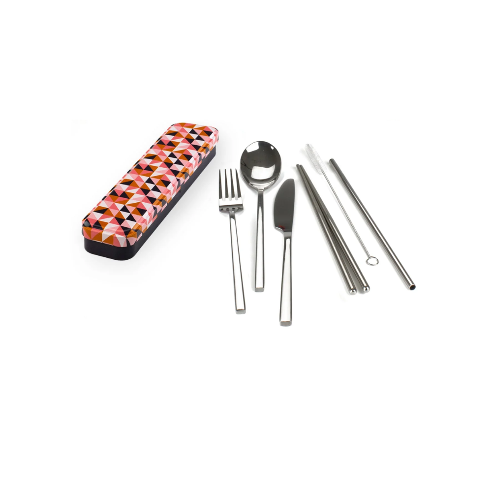 RETRO KITCHEN Carry Your Cutlery - Geometric