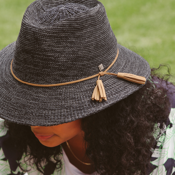 RIGON HEADWEAR Caroline Fedora - Black