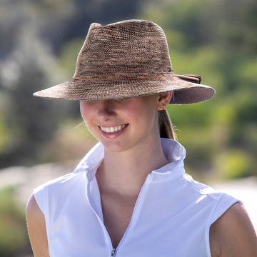 RIGON HEADWEAR Caroline Fedora - Brown