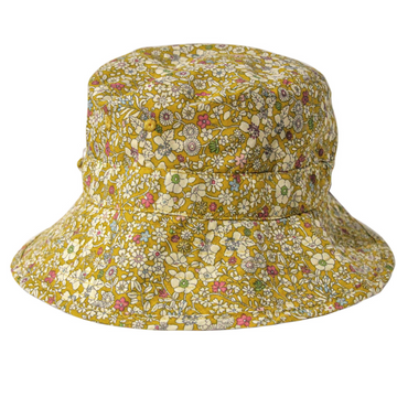 RIGON HEADWEAR Margot Kids Bucket - Dusty Yellow Floral