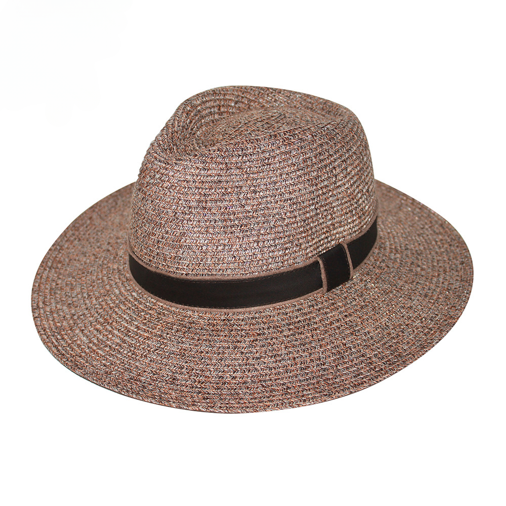 Load image into Gallery viewer, RIGON HEADWEAR Mario Flexibraid® Fedora - Mixed Brown