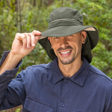 RIGON HEADWEAR Marvin Bucket Hat - Khaki Green
