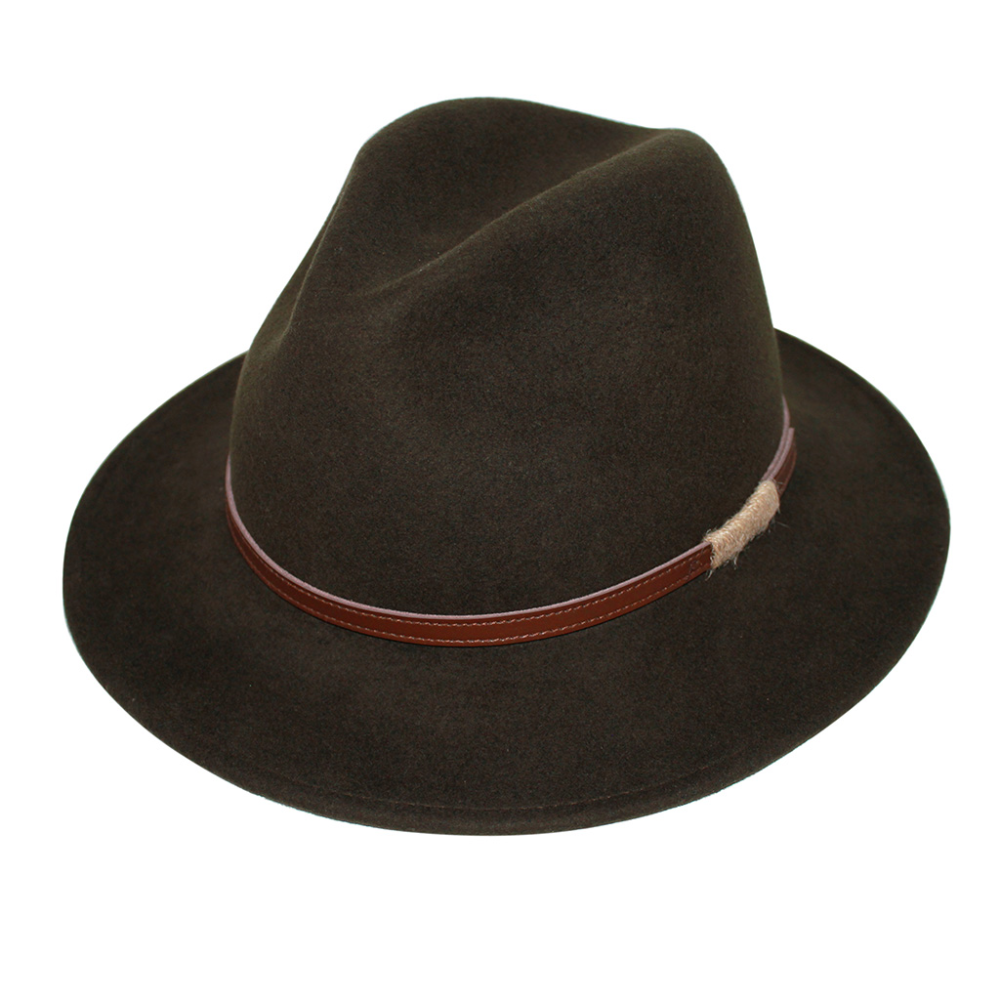 Load image into Gallery viewer, RIGON HEADWEAR Paterson Fedora - Khaki