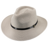 RIGON HEADWEAR Darby Fedora Flexbraid Hat - Stone