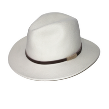 Load image into Gallery viewer, RIGON HEADWEAR Paterson Fedora - Ivory