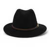 RIGON HEADWEAR Paterson Fedora - Black