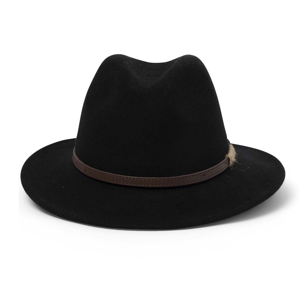 Load image into Gallery viewer, RIGON HEADWEAR Paterson Fedora - Black