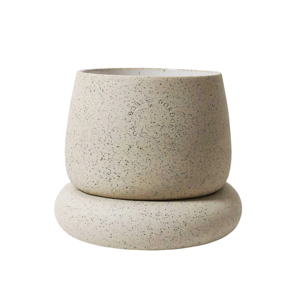 Load image into Gallery viewer, ROBERT GORDON Cloud Planter White Speckle - Small