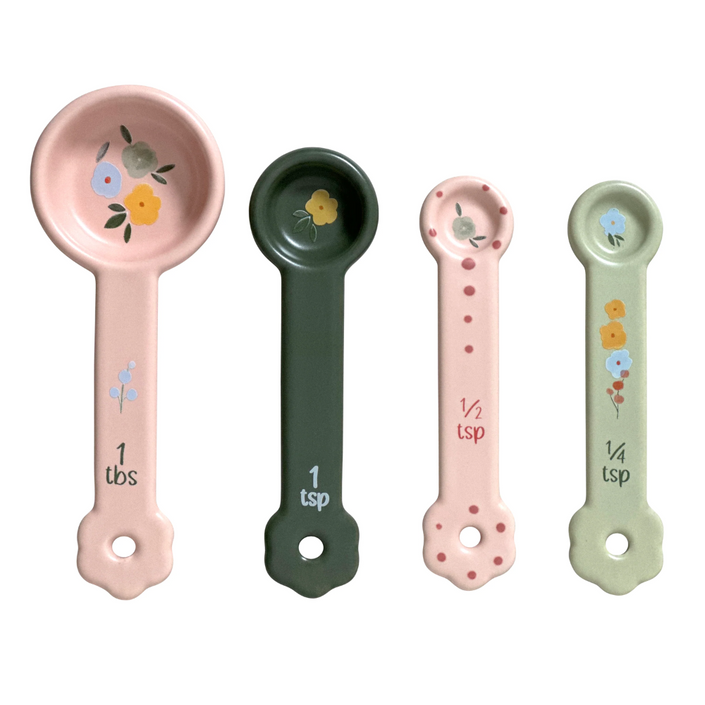 ROBERT GORDON Flower Market Measuring Spoons - Set of 4