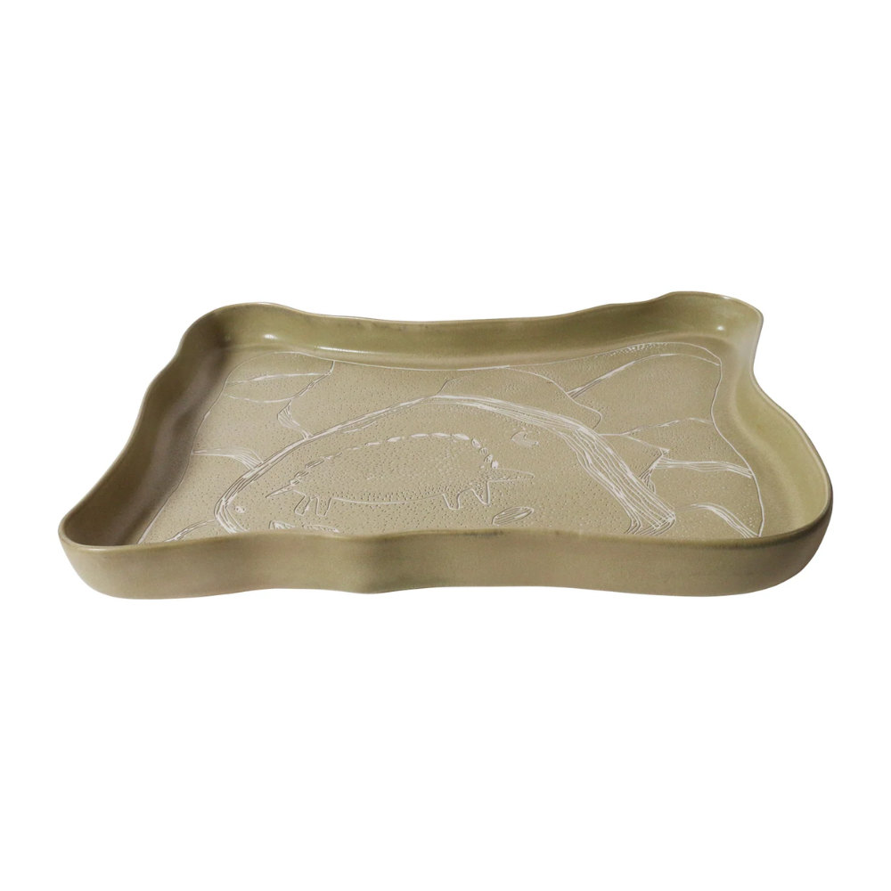 Load image into Gallery viewer, ROBERT GORDON x Juluwarlu Echidna Tray - Sage