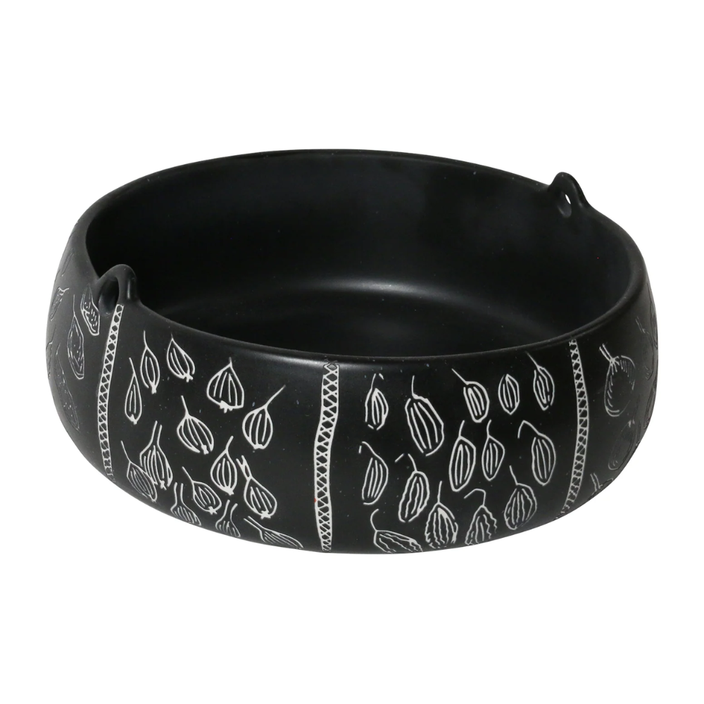 Load image into Gallery viewer, ROBERT GORDON x Juluwarlu Large Handle Bowl - Black