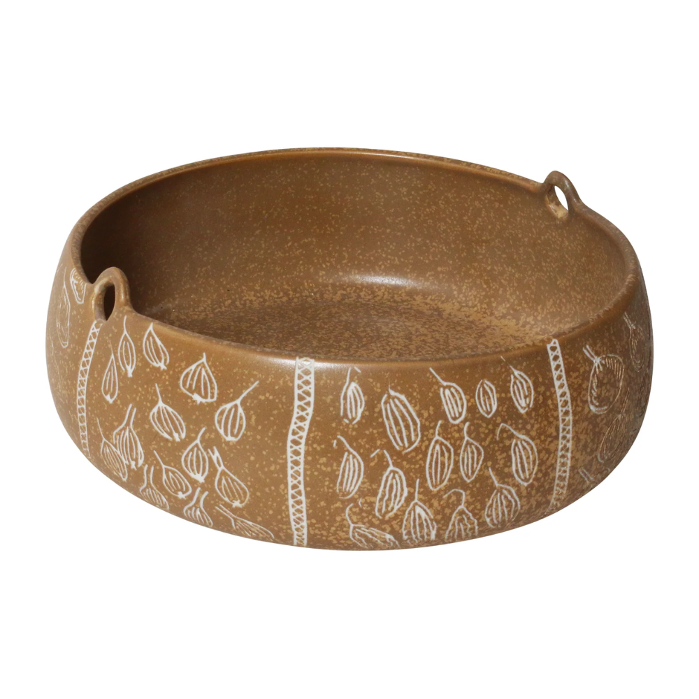 Load image into Gallery viewer, ROBERT GORDON x Juluwarlu Large Handle Bowl - Tan