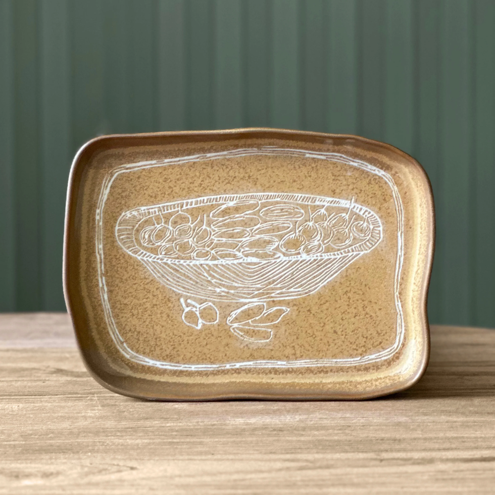 Load image into Gallery viewer, ROBERT GORDON x Juluwarlu Bush Foods Tray - Tan