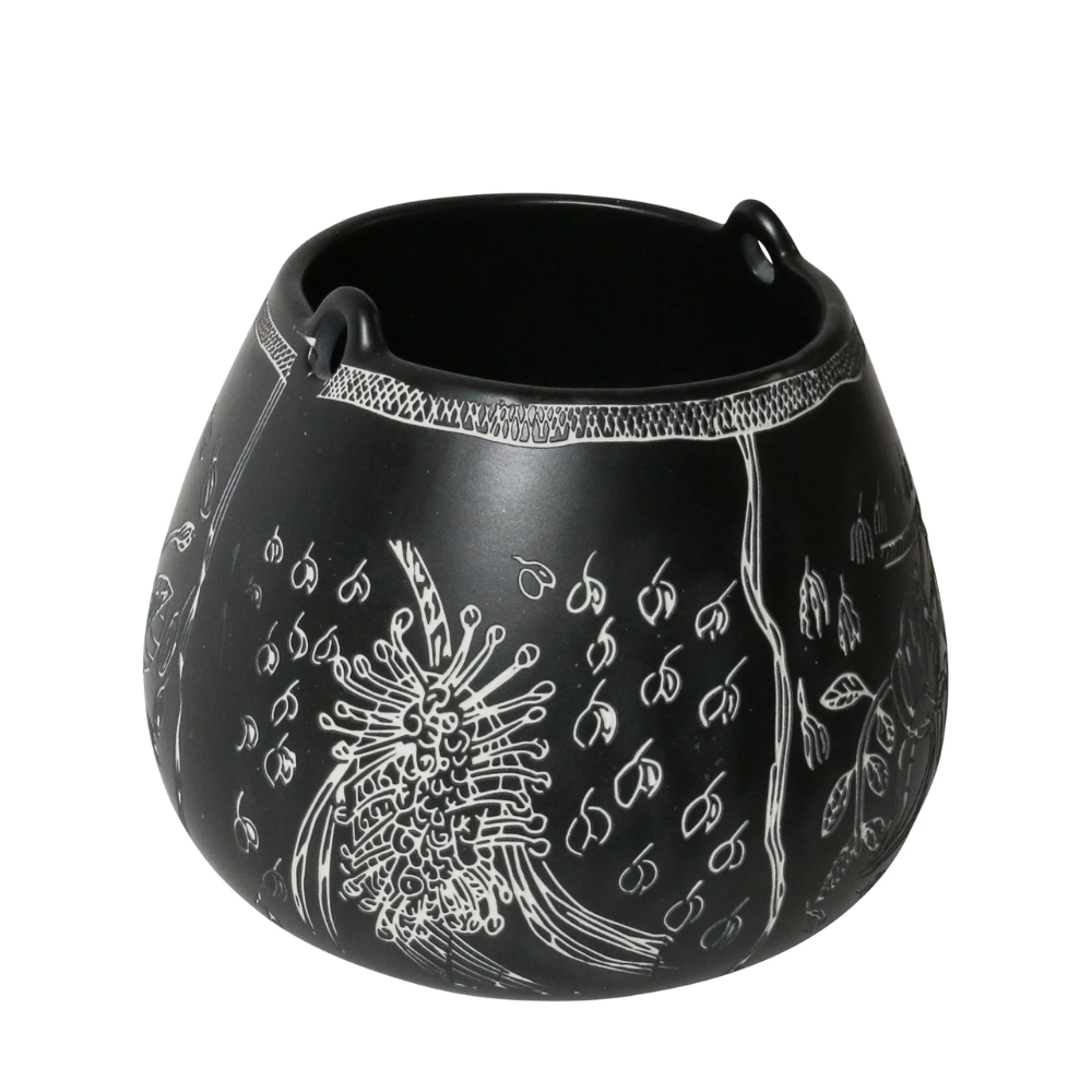 Load image into Gallery viewer, ROBERT GORDON x Juluwarlu Teardrop Bowl - Black