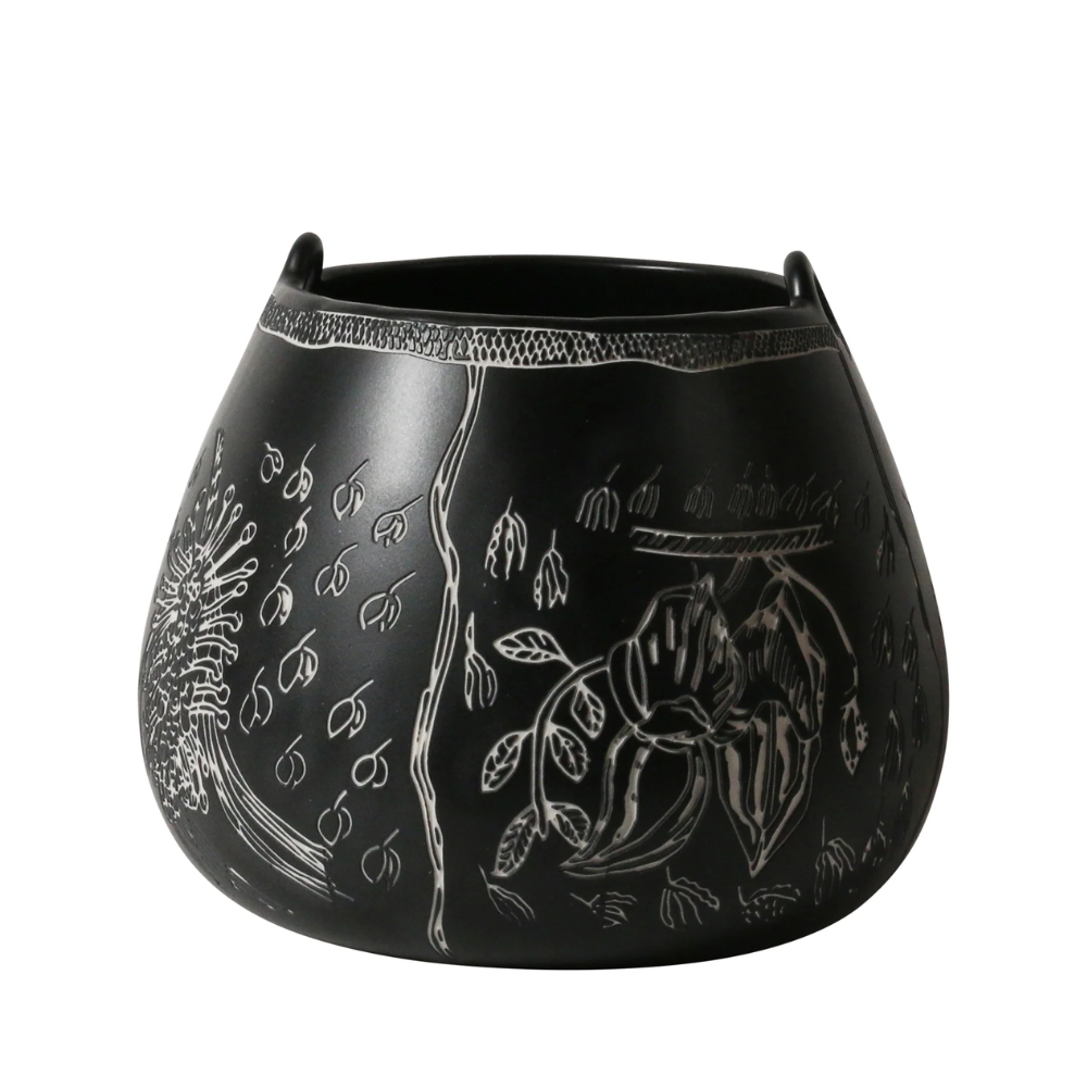 Load image into Gallery viewer, ROBERT GORDON x Juluwarlu Teardrop Bowl - Black