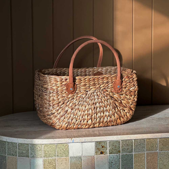 ROBERT GORDON Harvest Basket Large - Suede