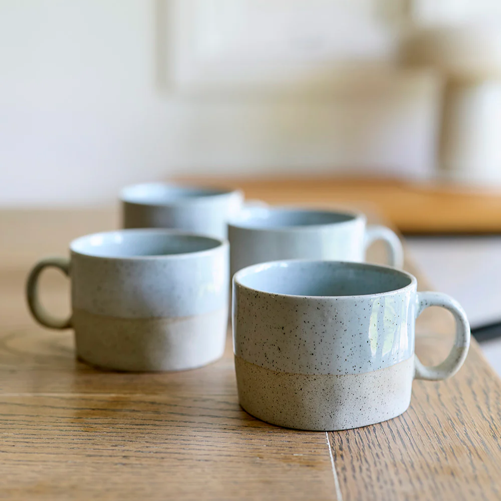 ROBERT GORDON Mineral Set of 4 Mugs - Rock