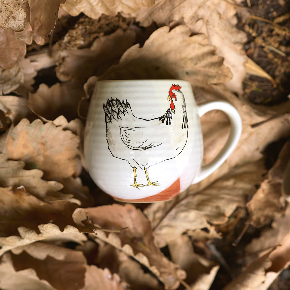 Load image into Gallery viewer, ROBERT GORDON x Emogen Clark Hug Mug Chickens - Jen &amp; Baby 2pc set
