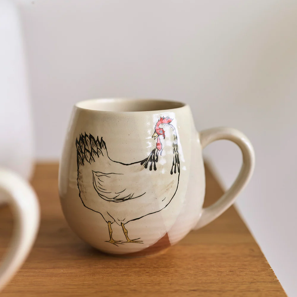 Load image into Gallery viewer, ROBERT GORDON x Emogen Clark Hug Mug Chickens - Baby