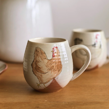 ROBERT GORDON x Emogen Clark Hug Mug Chickens - Jen