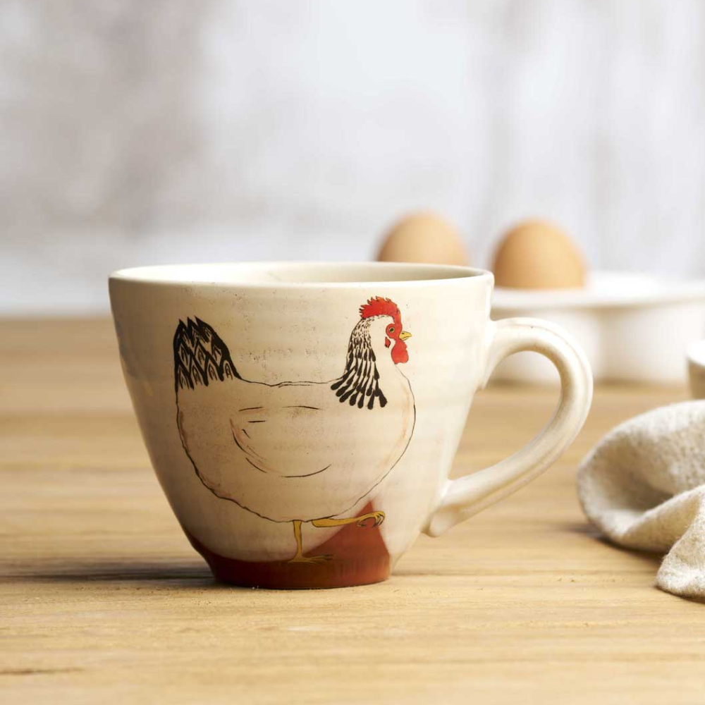 Load image into Gallery viewer, ROBERT GORDON x Emogen Clark Oversize Mug Chickens - Baby