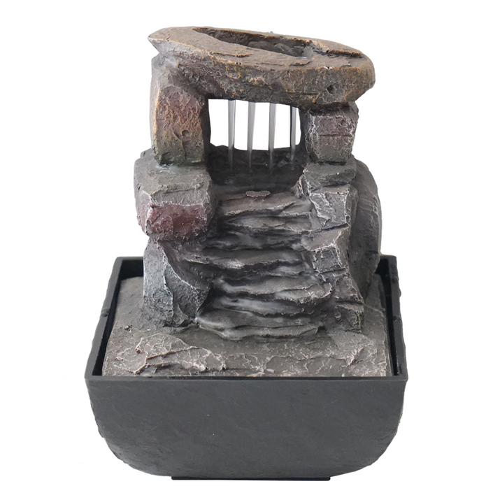 EWATER FEATURES Small Water Fountain - Raining Stone