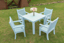 Load image into Gallery viewer, WINAWOOD Sandwick 5pce Arm Chair &amp; Square Table Set