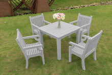 Load image into Gallery viewer, WINAWOOD Sandwick 5pce Arm Chair &amp; Square Table Set