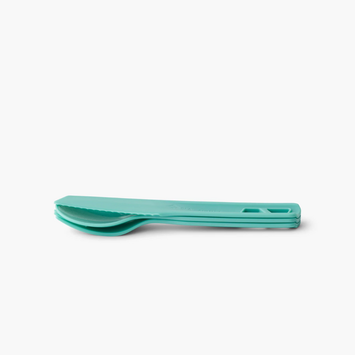 SEA TO SUMMIT Passage Cutlery Set 3 Piece - Aqua Sea