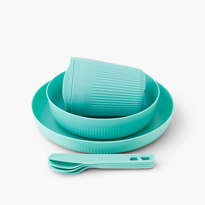 SEA TO SUMMIT Passage Dinnerware Set 7pc - Aqua Sea