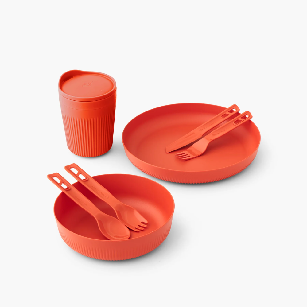 SEA TO SUMMIT Passage Dinnerware Set 7pc - Spicy Orange