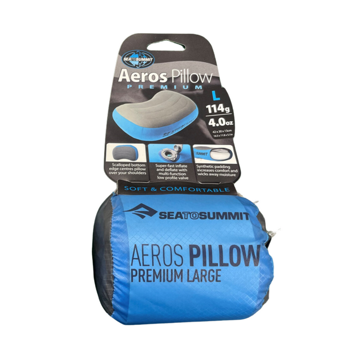 SEA TO SUMMIT AEROS Premium Pillow Large - Blue