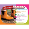 SLOGGERS Womens 'OUTNABOUT' Boot - Sun Orange *NEW*