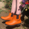 SLOGGERS Womens 'OUTNABOUT' Boot - Sun Orange *NEW*