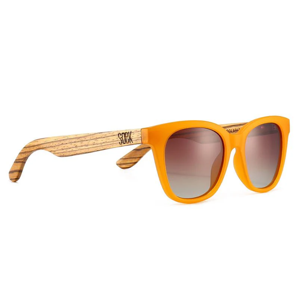 Load image into Gallery viewer, SOEK Adult Polarised Sunglasses - Lila Grace Burnt Orange