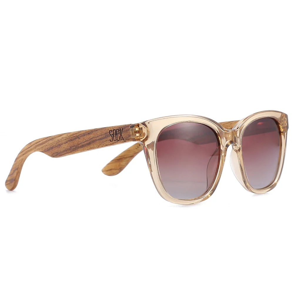 SOEK Adult Polarised Sunglasses - Lila Grace Champagne