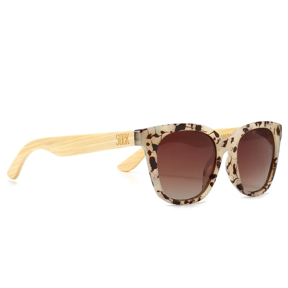 Load image into Gallery viewer, SOEK Adult Polarised Sunglasses - Lila Grace Ivory Tortoise