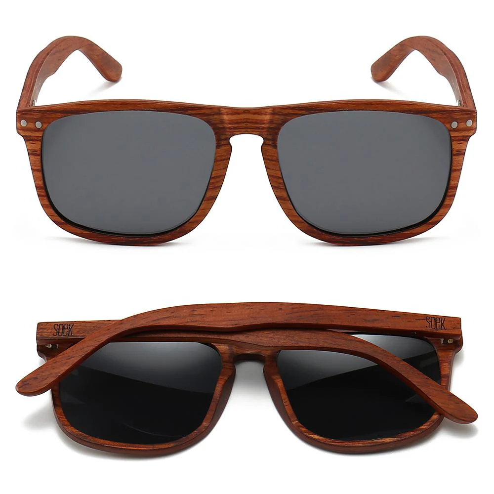 Load image into Gallery viewer, SOEK Adult Polarised Sunglasses - Nomad Rosewood