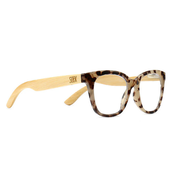 SOEK Adult Magnifying Blue Light Blocking Reading Glasses - Lila Grace Tortoise