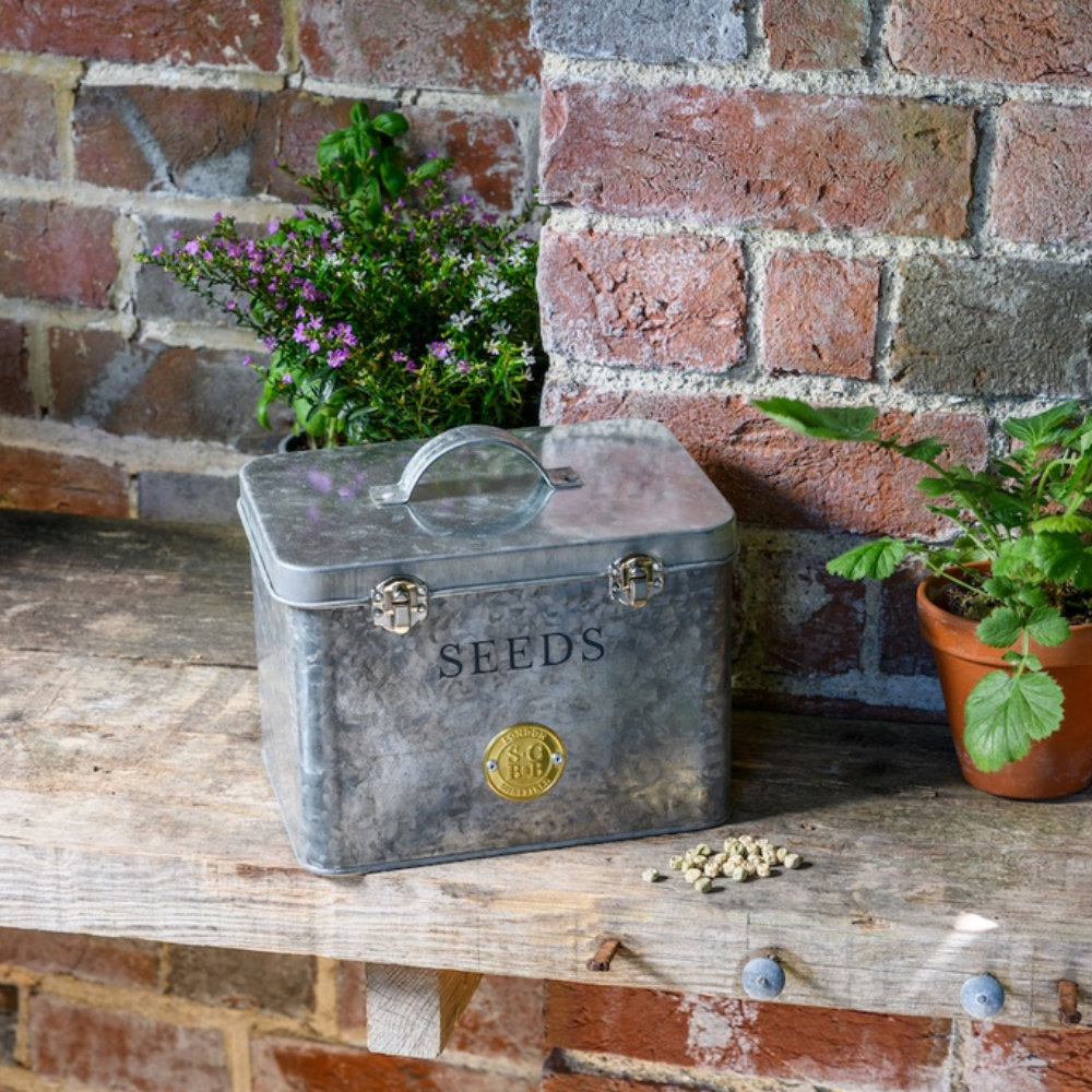 Load image into Gallery viewer, SOPHIE CONRAN Galvanised Seed Organiser